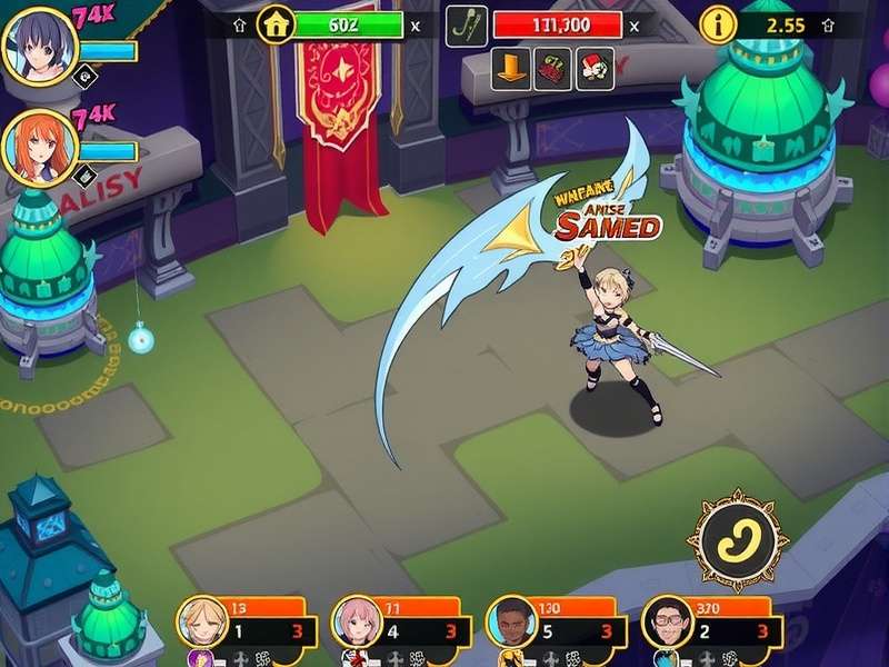 Anise Sapphire Ruler Gameplay Screenshot